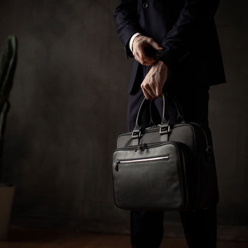 Rove & Functional Alto Briefcase from Most Oak - Briefcase for Men
