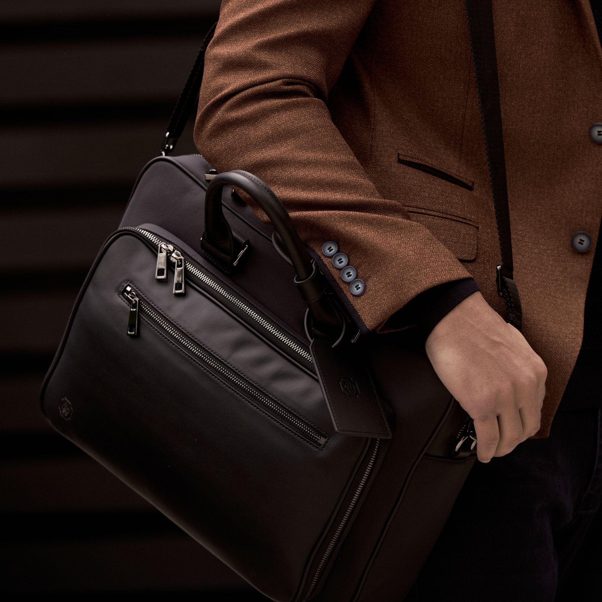 Model No. 1 Brown Leather Briefcase – DANIEL'S